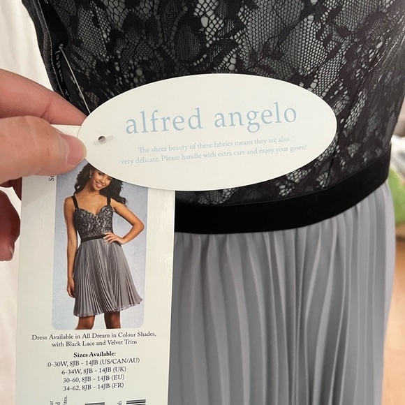 NWT Alfred Angelo Fit and Flair Cocktail Dress - Picture 9 of 14